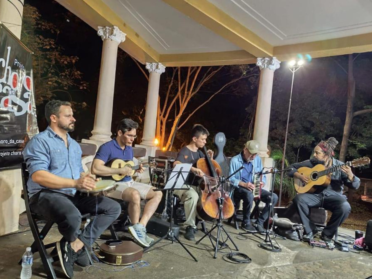 Show com Choro da Casa é a atração especial do “Chorinho na 7”