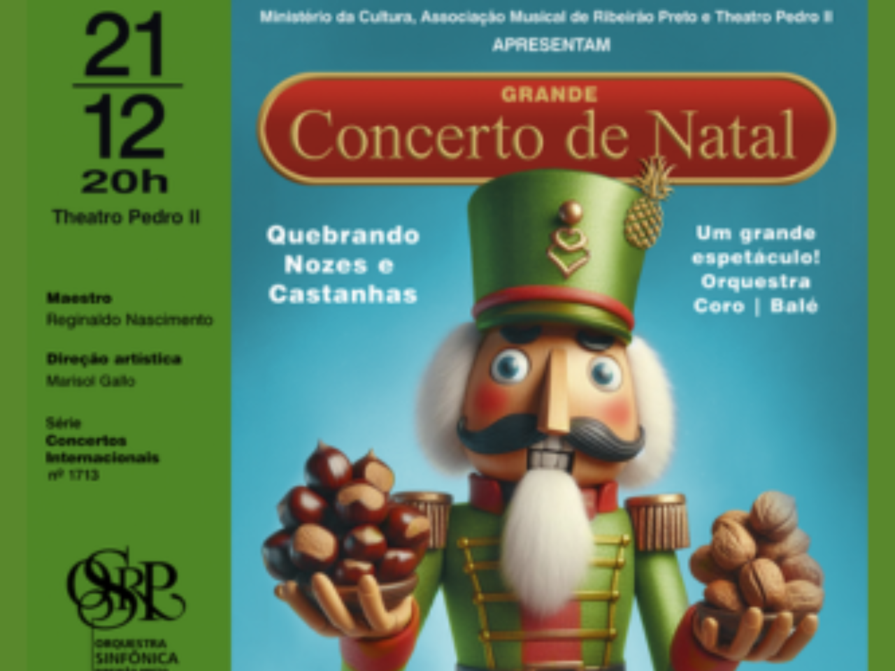 Grande Concerto de Natal – Quebra Nozes e Castanhas